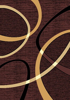 5 X 8 CONTEMPO 40 CHOCOLATE RUG