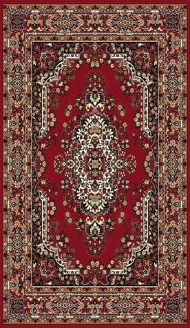 5 X 8 TAJ 103 RED RUG